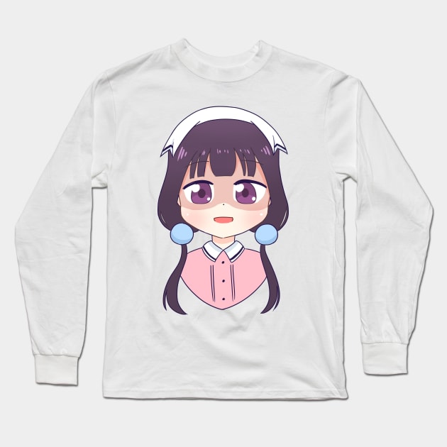 Maika Sakuranomiya Long Sleeve T-Shirt by Oricca